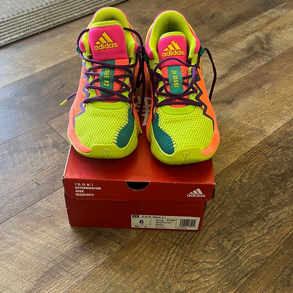 KID'S Adidas D.O.N. Issue #2 Big Kid Prove 'em Wrong Multicolor FZ1425
